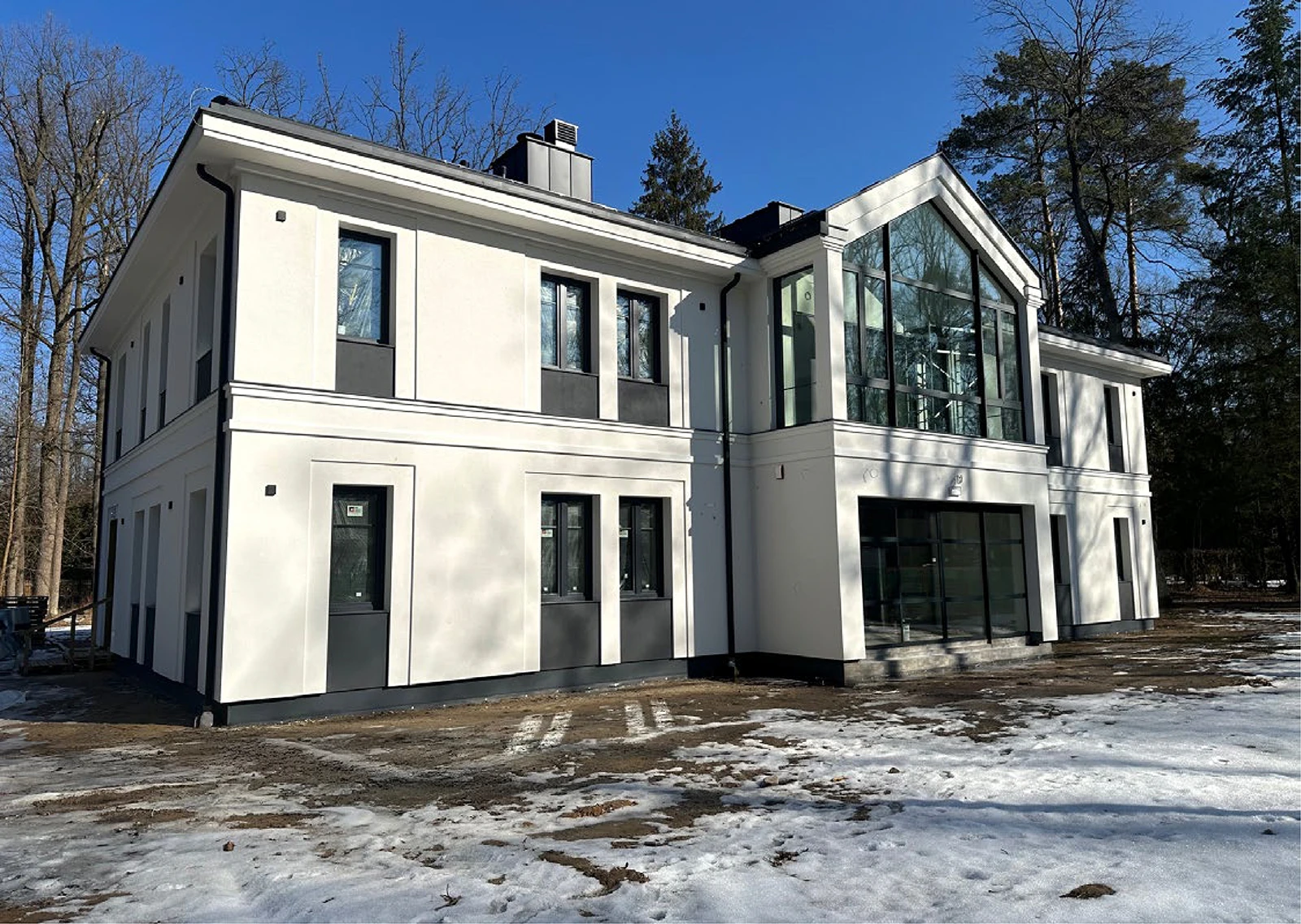 Klinika Chirurgii Plastycznej Zalesie Górne — budowa